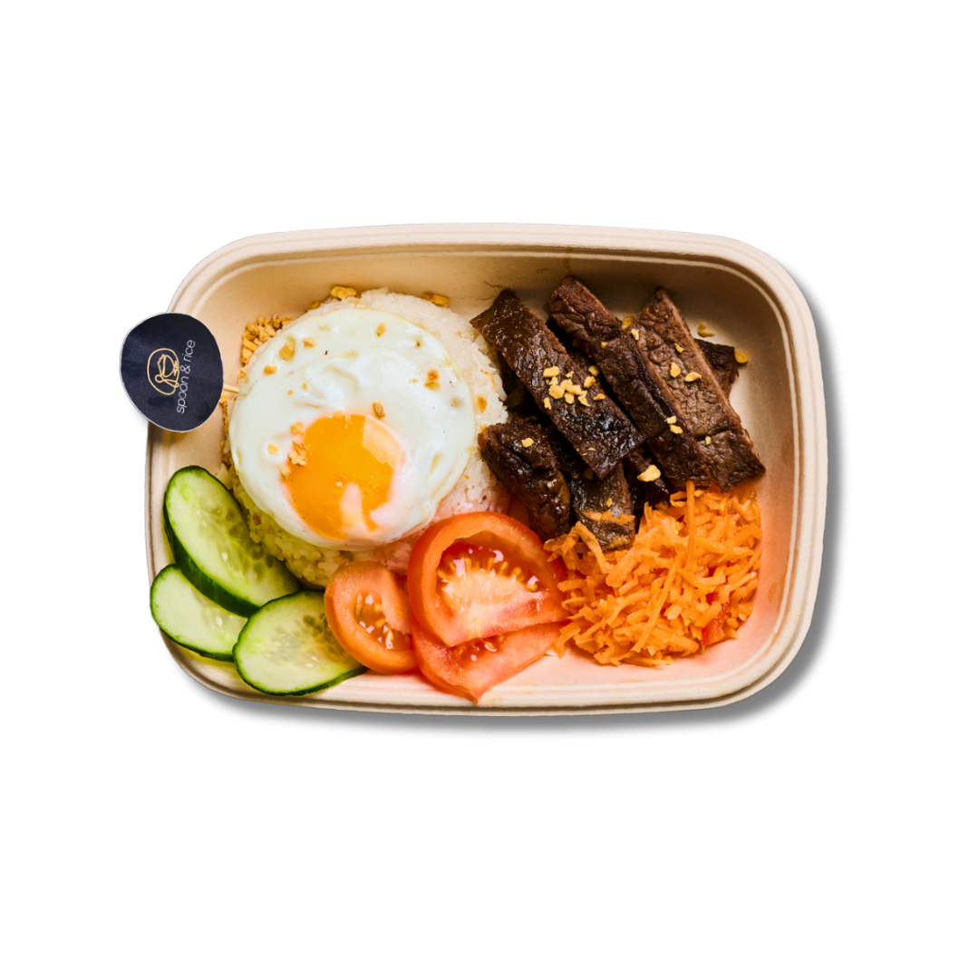 Tapsilog (Filipino Beef Tapa)