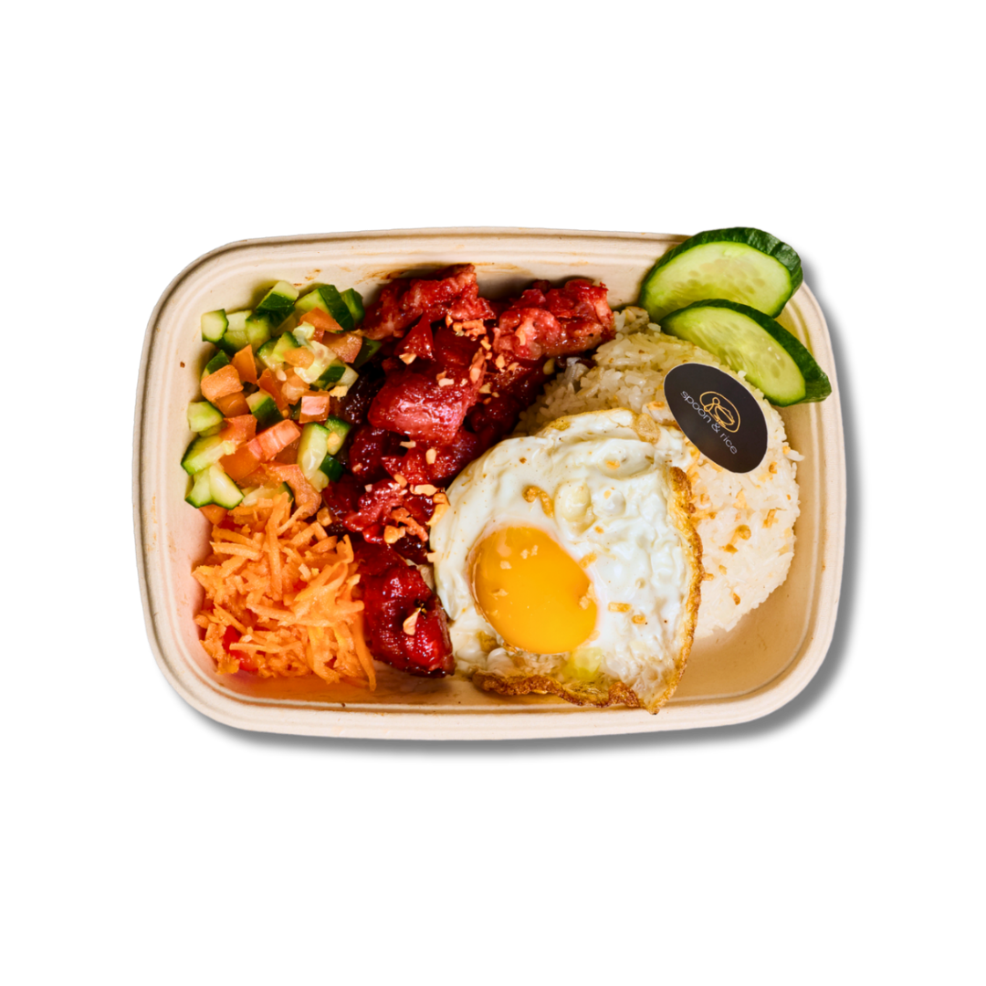 Tocilog (Filipino Sweetened Pork)