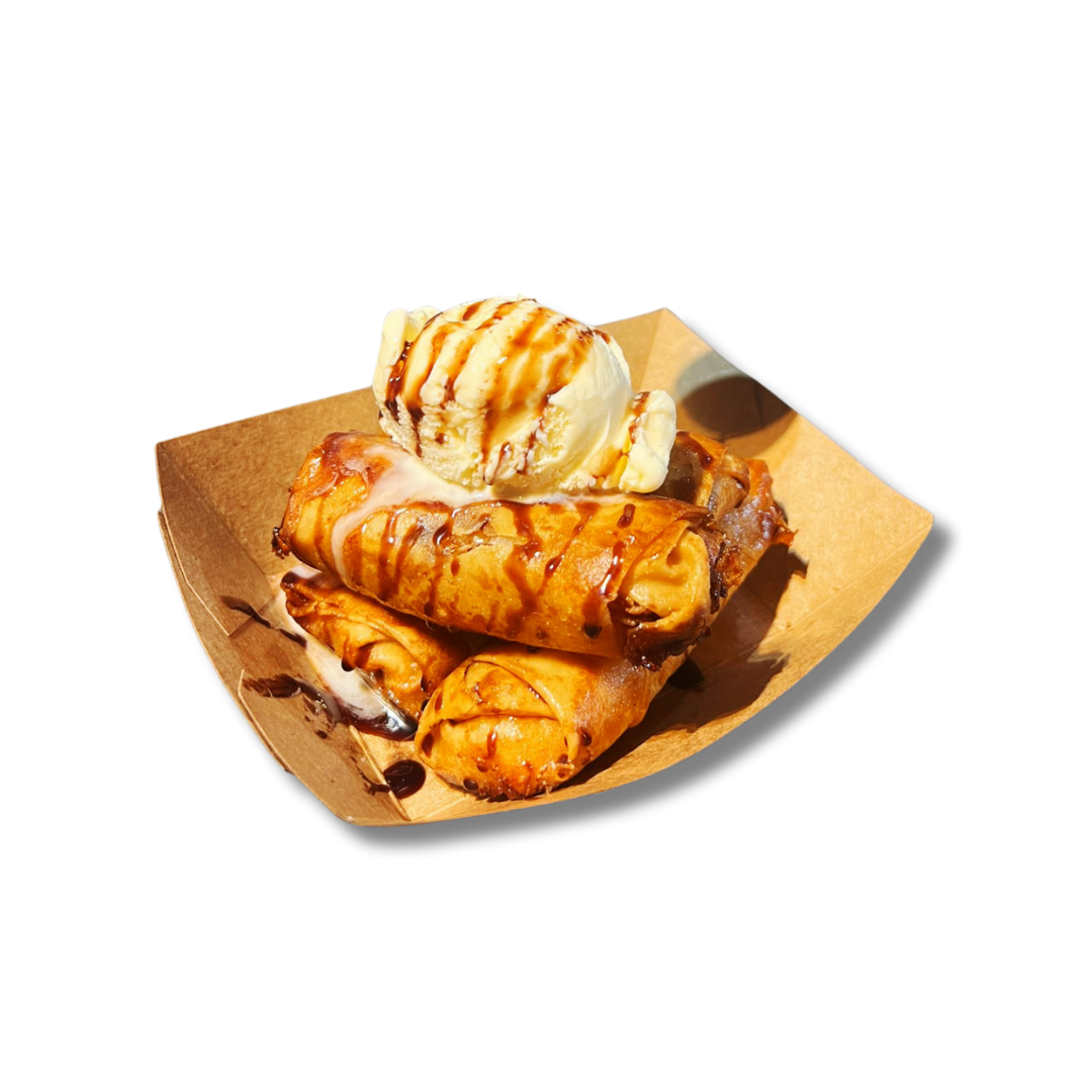 Turon with Ice Cream